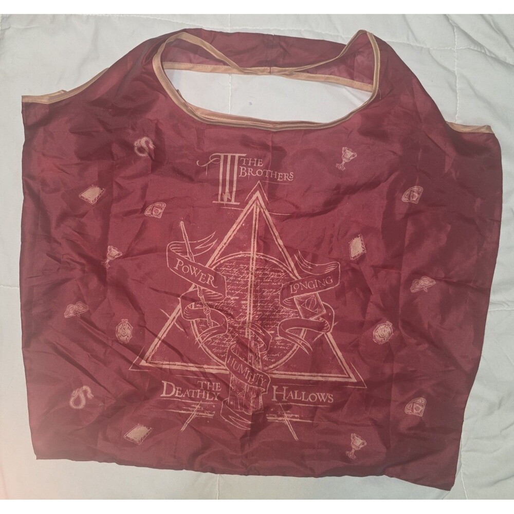 Wizarding world Harry Potter shein x silk large tote bag purse bag!